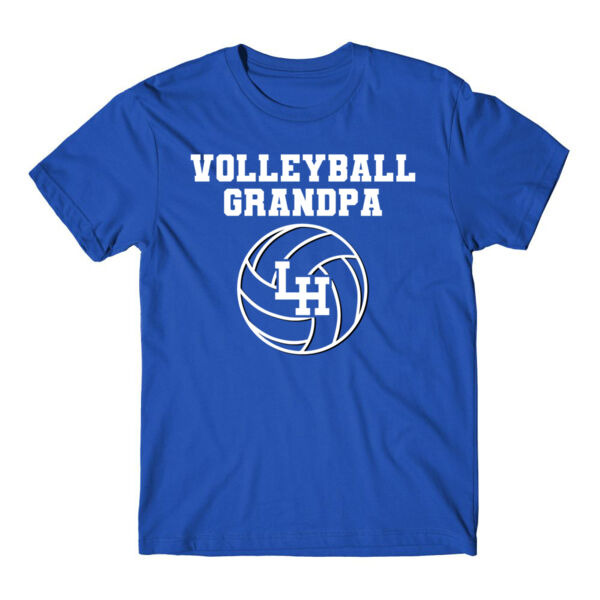 VOLLEYBALL GRANDPA - T-SHIRT - ROYAL BLUE - J1ZVGK Thumbnail